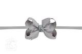 Medium Scalloped Bow Headband - Lots of Colors!