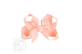 Large Scalloped Bow on Clip - Lots of Colors!