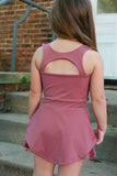 Skort Set - Solid Brown