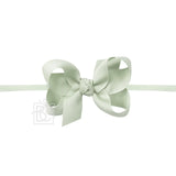 Nylon Headband - Medium Bow - 3.5"