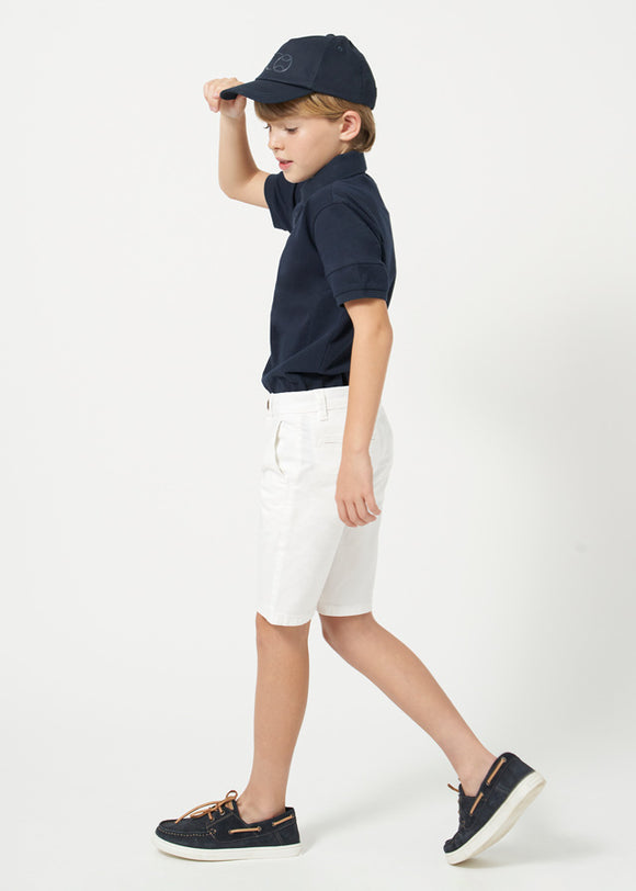 Boys Chino Shorts - White