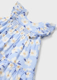 Baby Floral Dress - Indigo