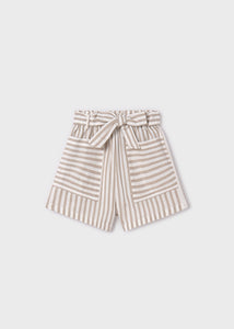Girls Striped Shorts