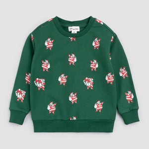 Sleighing It Print on Sweatshirt