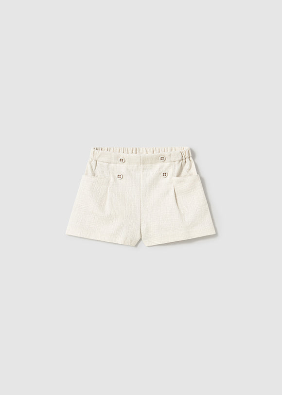Baby Shorts - Bone