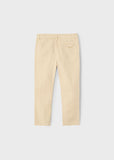 Boys Linen Pants with Drawstring - Cookie