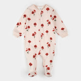 Poppy Print on Light Pink Sleeper