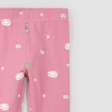 Art Class Print on Foxglove Leggings