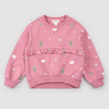 Art Class Print on Foxglove Sweatshirt