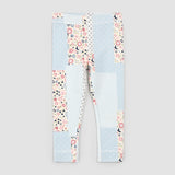 Floral Patchwork Print on Celestial Leggings