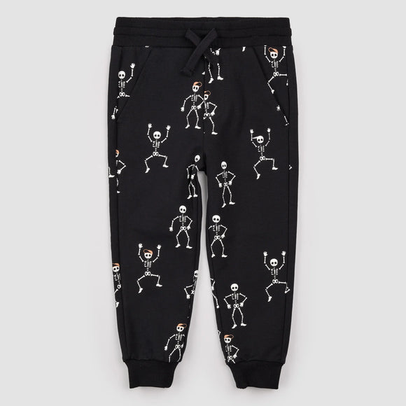 Dancing Glow-in-the-Dark Skeletons Joggers