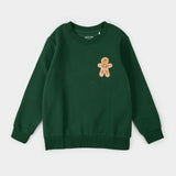 Gingerbread Emroidered Sweatshirt - Boys