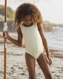 Moxie One-Piece - Citron Stripe