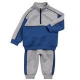 Half-Zip Sweatshirt Set