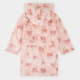 Bows Plush Robe