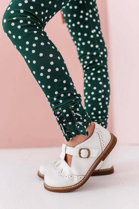 Evergreen Dottie Slim Legging - Baby Girls