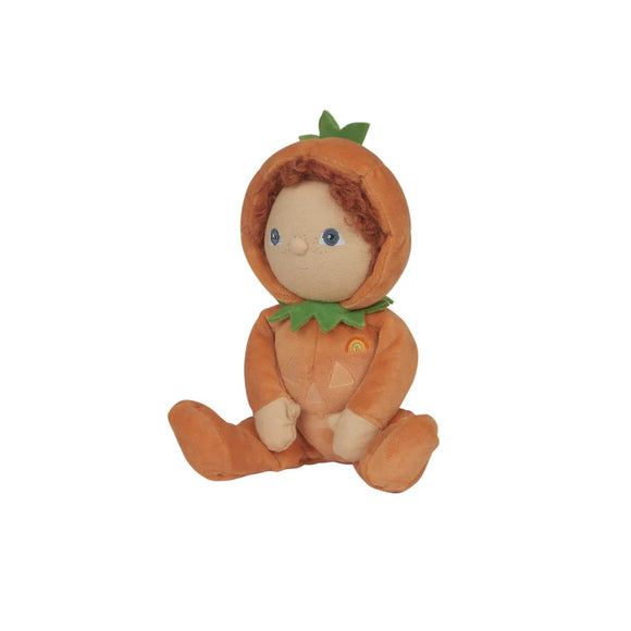 Dinky Dinkum Doll - Jack O'Lantern - Orange