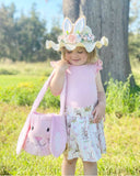 Easter Bunny Basket - Pink