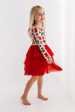 Christmas Bows Tutu Dress