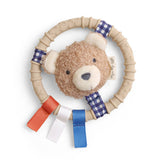 Itzy Ring Pal™ - Teething Ring, Taupe Bear
