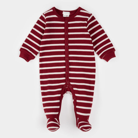 Scarlet Red Striped Thermal Sleeper