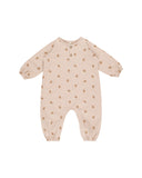 Henley Jumpsuit - Gingerbread