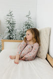 Silent Night Modal Long Sleeve Pajama Set - Rose