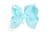 Huge (Extra-Large) Scalloped Bow on Clip - Lots of Colors!