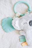 Itzy Pal™ Plush + Teether: Strawberry