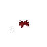 SIGNATURE GROSGRAIN BOW ON CLIP: 4.5" Large - 1.5" Ribbon on Alligator Clip / ORANGE