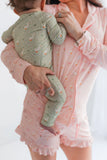 Pink Little Goose Women's Long Sleeve Short Pajama Set