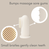 Baby Finger Toothbrush  - Ivory
