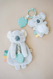 Itzy Pal™ Plush + Teether: Strawberry