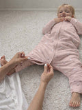 FW26 Footie Sleep Sack 1.0: Football goose / 12-18m