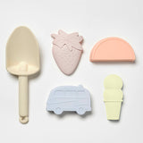 Silicone Bucket & Spade Set - Apple Sorbet