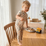 Short Sleeve Pajamas - Busy Building