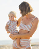 Shorty One-Piece - Americana Stripe