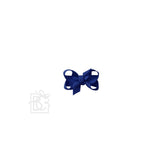 SIGNATURE GROSGRAIN BOW ON CLIP: 4.5" Large - 1.5" Ribbon on Alligator Clip / ORANGE