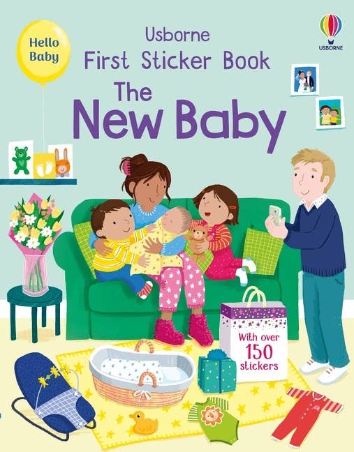 First Sticker Book - The New Baby