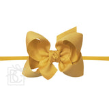 Nylon Headband - Huge Bow - 5.5"