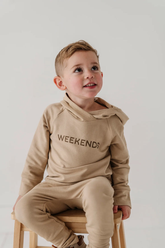 Baby Raglan Hoodie - Weekends