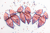 Mesh Shaker Bow - Proud Patriot, Large