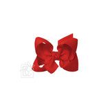 Signature Grosgrain Bow on Clip: 4.5" Large - 1.5" Ribbon on Alligator Clip - Various Colors