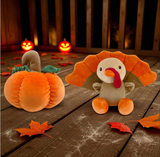 Plumpkin the Pumpkin Plush Toy: 7"