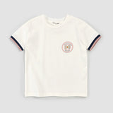 Girls Short Sleeve Knit Top