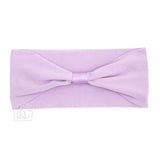 WIDE PANTYHOSE ADD-A-BOW HEADBAND: BLACK / 3+ Months