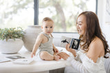 Baby’s Black & White Crinkle Book Made With Organic Cotton