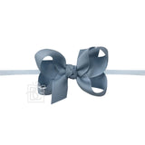 Nylon Headband - Medium Bow - 3.5"