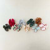 Sleigh Bells | Petite Party Bow: Alligator Clip