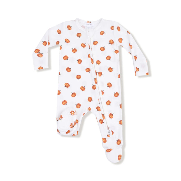 Little Pumpkins - 2 Way Zipper Footie